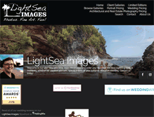 Tablet Screenshot of lightseaimages.com